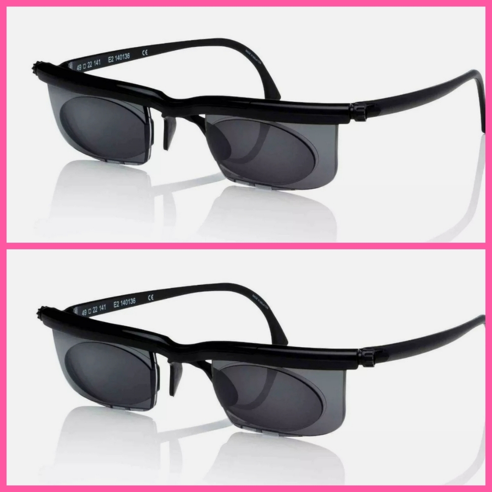 Dial Vision Adjustable Sunglasses & FREE HALLOWEEN ghost solar-powered toy